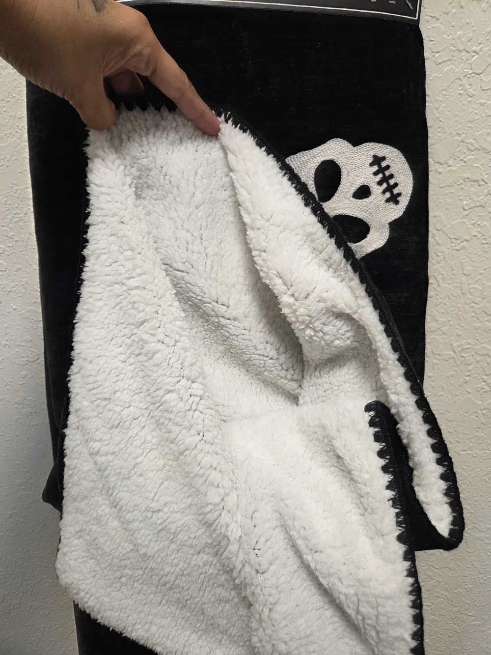 Martha Stewart plush black